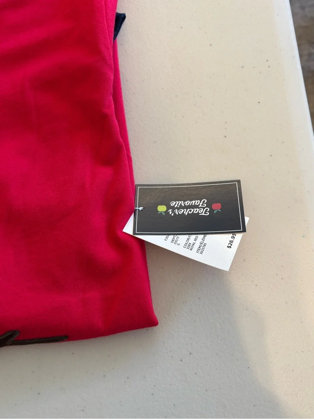 Set/2 Gymboree Red Tee with Owl Patch and Navy Trim and Soccer Tee